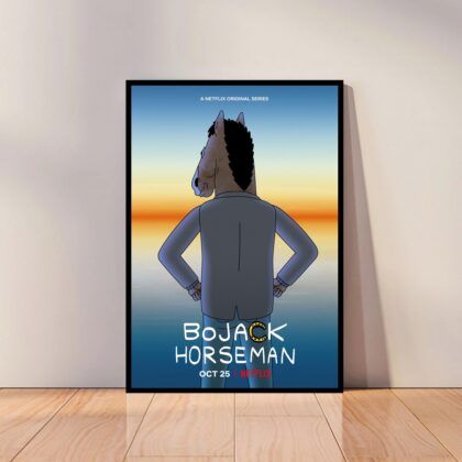 Bojack Horseman Anime Poster Canvas Wall Art Home Decor (No Frame)