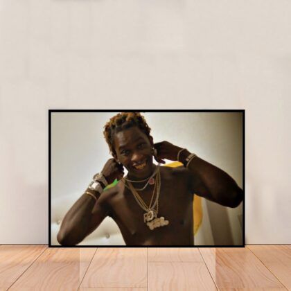 Young Thug Music Poster Canvas Wall Art Home Decor (No Frame)
