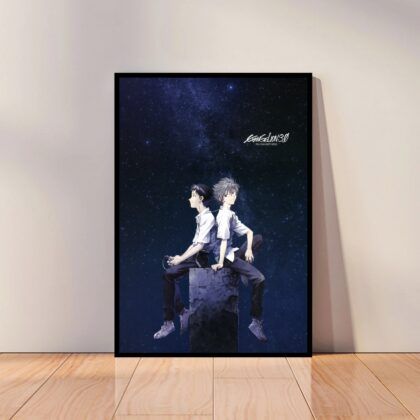 Neon Genesis Evangelion Anime Poster Canvas Wall Art Home Decor (No Frame)