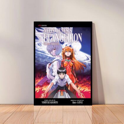 Neon Genesis Evangelion Anime Poster Canvas Wall Art Home Decor (No Frame)