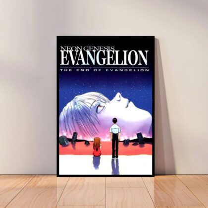 Neon Genesis Evangelion Anime Poster Canvas Wall Art Home Decor (No Frame)