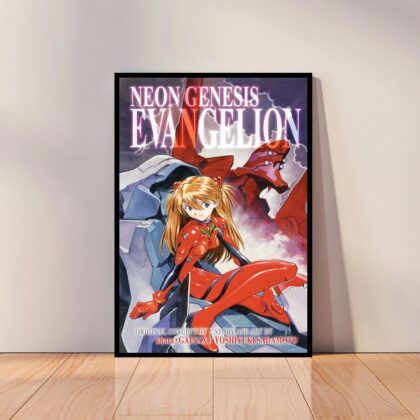 Neon Genesis Evangelion Anime Poster Canvas Wall Art Home Decor (No Frame)