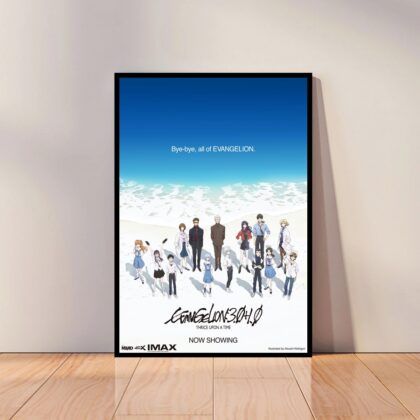 Neon Genesis Evangelion Anime Poster Canvas Wall Art Home Decor (No Frame)