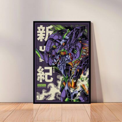 Neon Genesis Evangelion Anime Poster Canvas Wall Art Home Decor (No Frame)