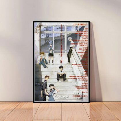 Neon Genesis Evangelion Anime Poster Canvas Wall Art Home Decor (No Frame)