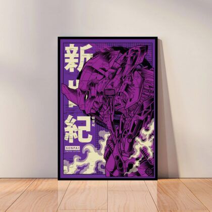 Neon Genesis Evangelion Anime Poster Canvas Wall Art Home Decor (No Frame)