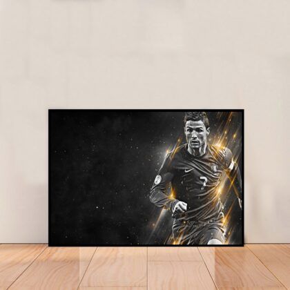 Cristiano Ronaldo Sports Poster Canvas Wall Art Home Decor (No Frame)