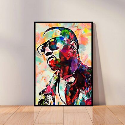 Kanye West Music Poster Canvas Wall Art Home Decor (No Frame)