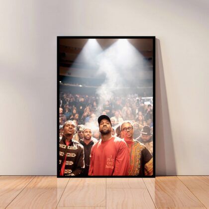Kanye West Music Poster Canvas Wall Art Home Decor (No Frame)