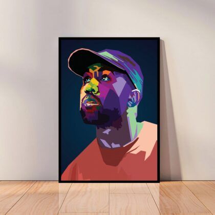 Kanye West Music Poster Canvas Wall Art Home Decor (No Frame)