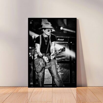 Johnny Depp Poster Canvas Wall Art Home Decor (No Frame)