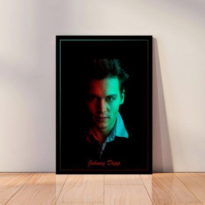 Johnny Depp Poster Canvas Wall Art Home Decor (No Frame)